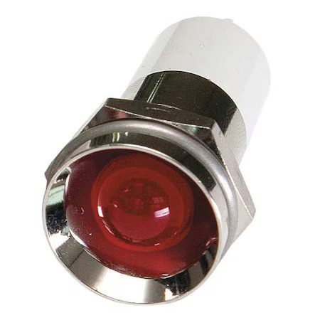 Protrude Indicator Light, Red, 12Vdc,  24M154