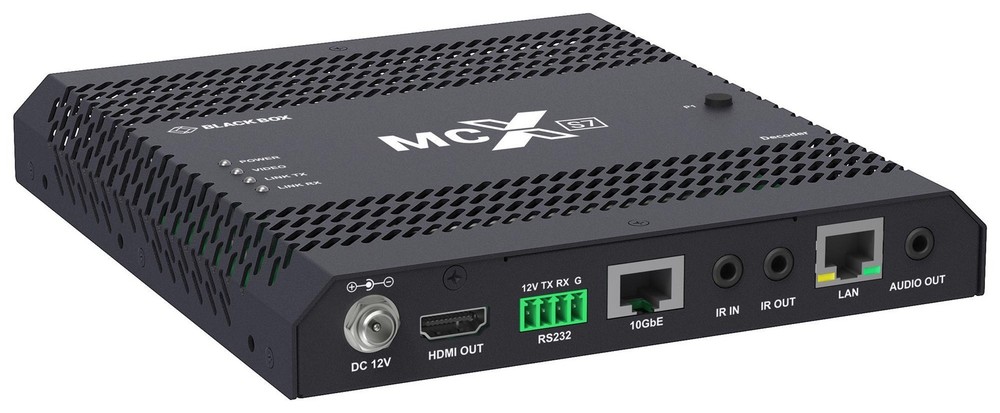 Black Box Network - MCX-S7-DEC - Black Box MCX S7 4K60 Network AV Decoder -