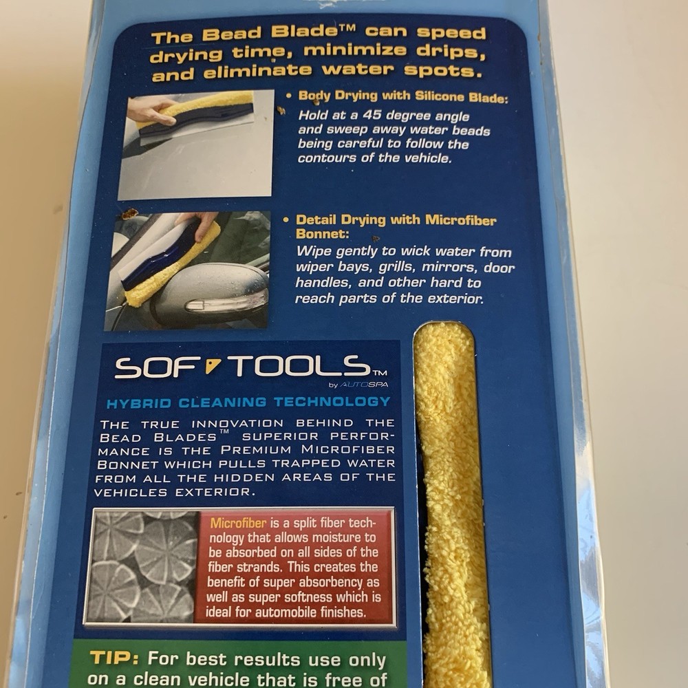 Bead Blade Microfiber Squeegee