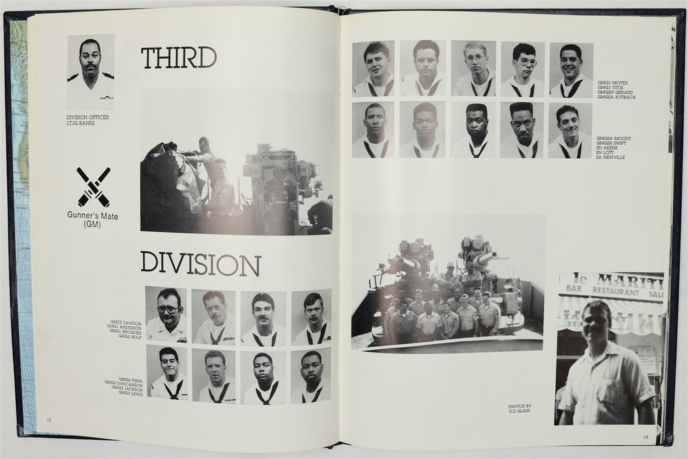 USS Suribachi (AE-21) 1990 Mediterranean Deployment Cruise Book