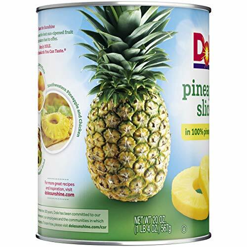 DOLE Pineapple Slices in 100% Pineapple Juice 20 oz. Can
