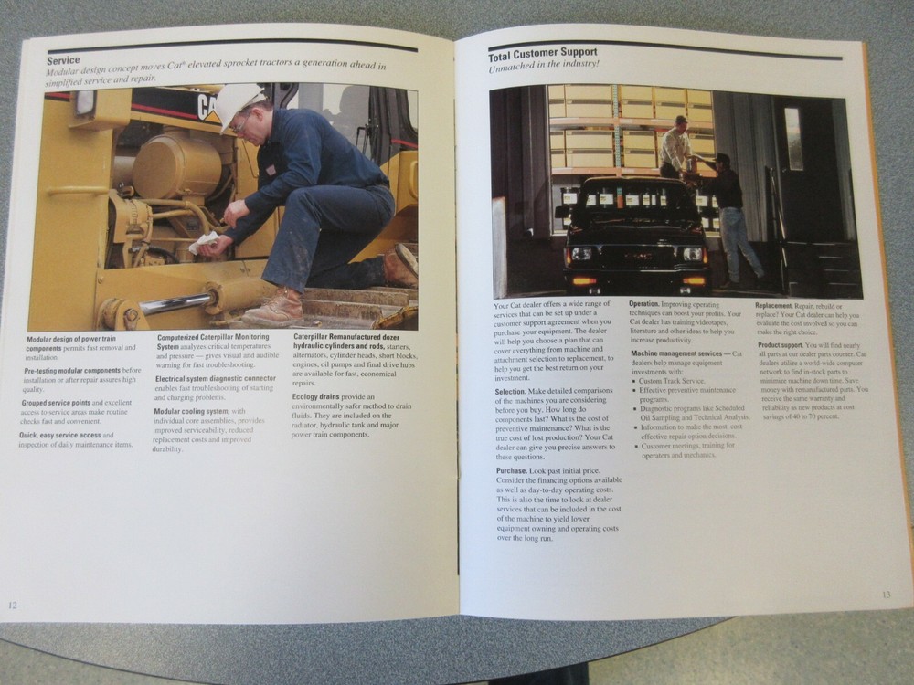 Caterpillar D5M Crawler Dozer Brochure 20 Page