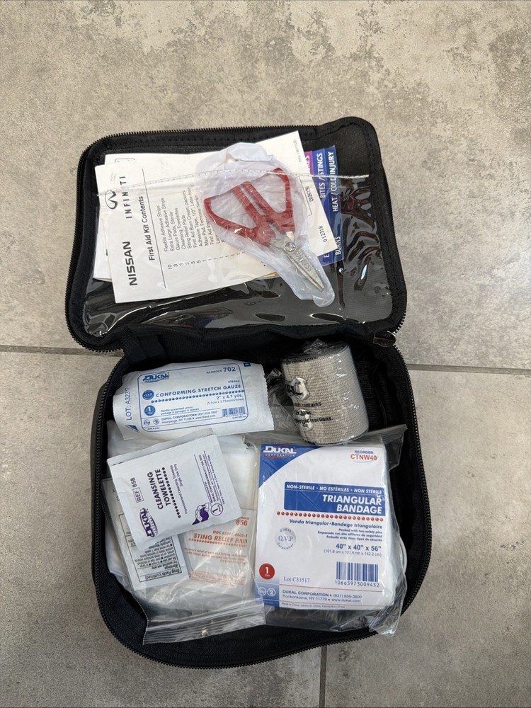 Infiniti First Aid Kit Used Like New