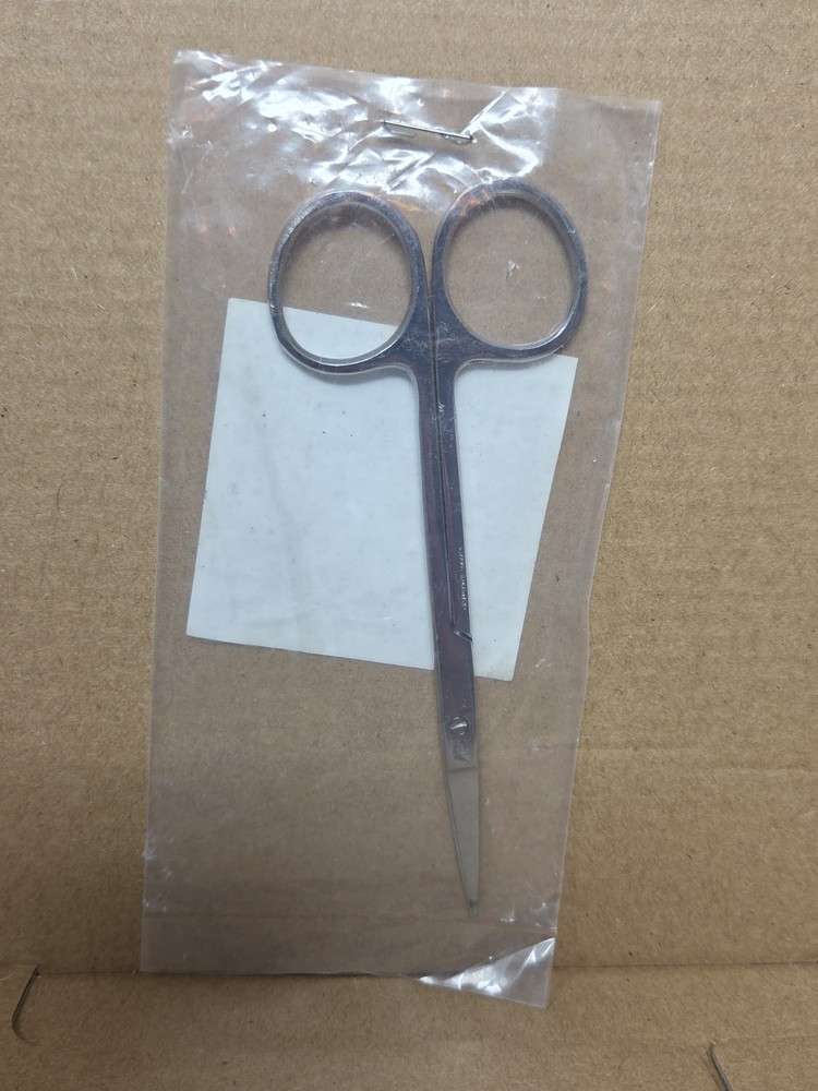 New Iris Surgical Straight Pointed Scissors Part Number #E3396-I