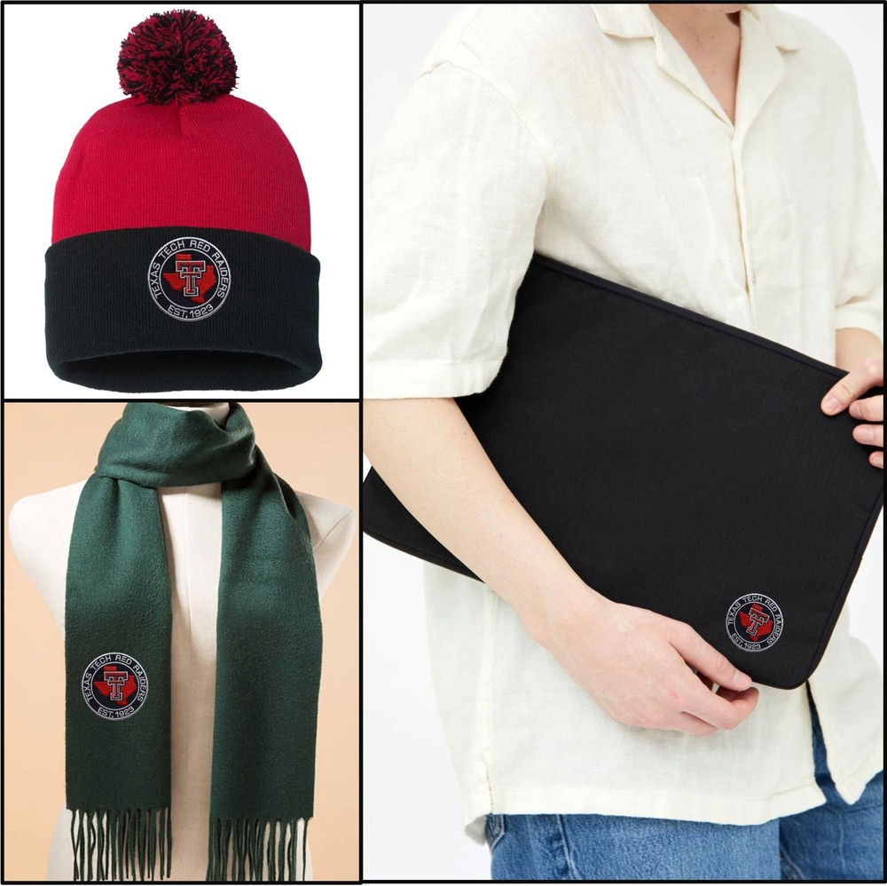 Texas Tech Red Raiders NCAA Team Logo Iron On Patch-Sew Patch-Embroidered Patch