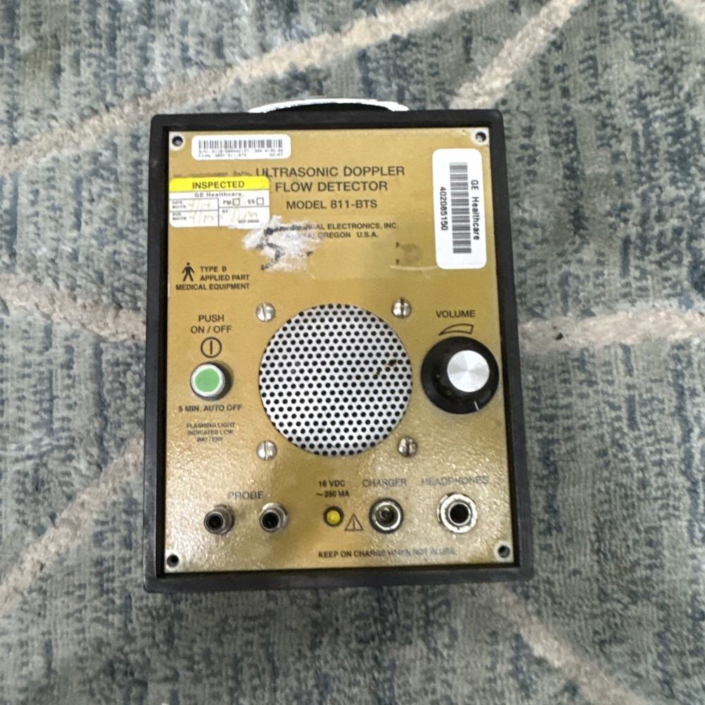 Ultrasonic Doppler Flow Detector 811-BTS