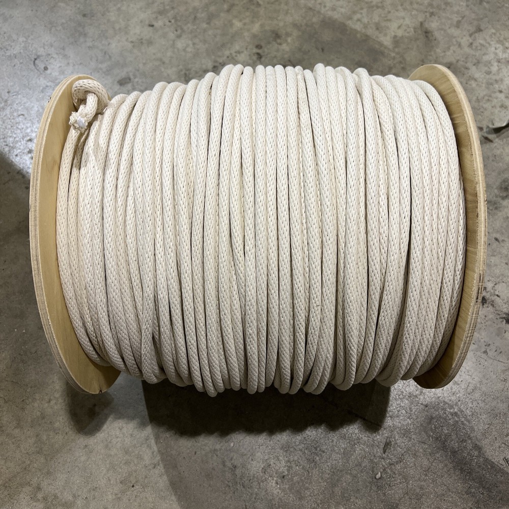 #12 (3/8") Solid Braid Cotton Sash Cord - 1200'