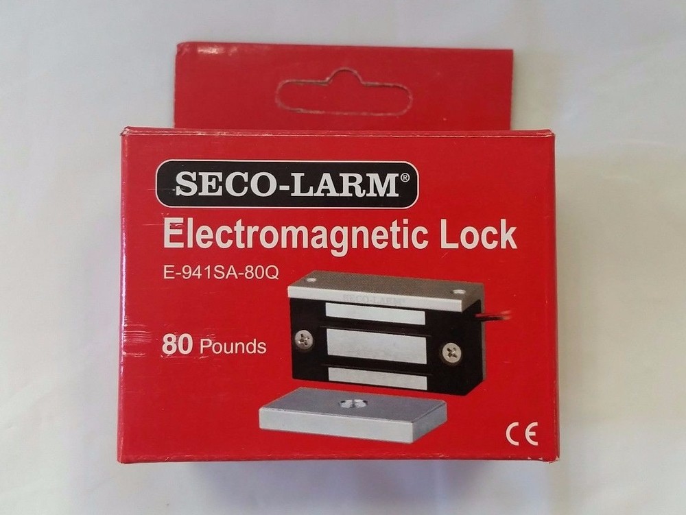 Seco-Larm Electromagnetic Lock, 80 pounds [E-941SA-80Q]
