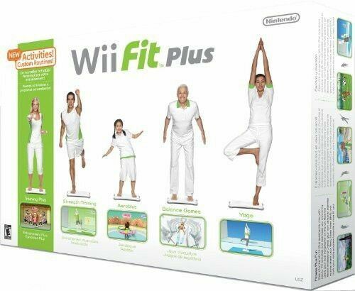Wii fit Plus Yoga and More Bundle Nintendo Open Box
