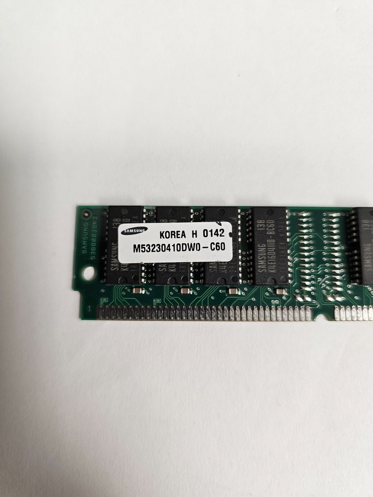 Samsung M53230410DW0-C60 16Mb Memory Module