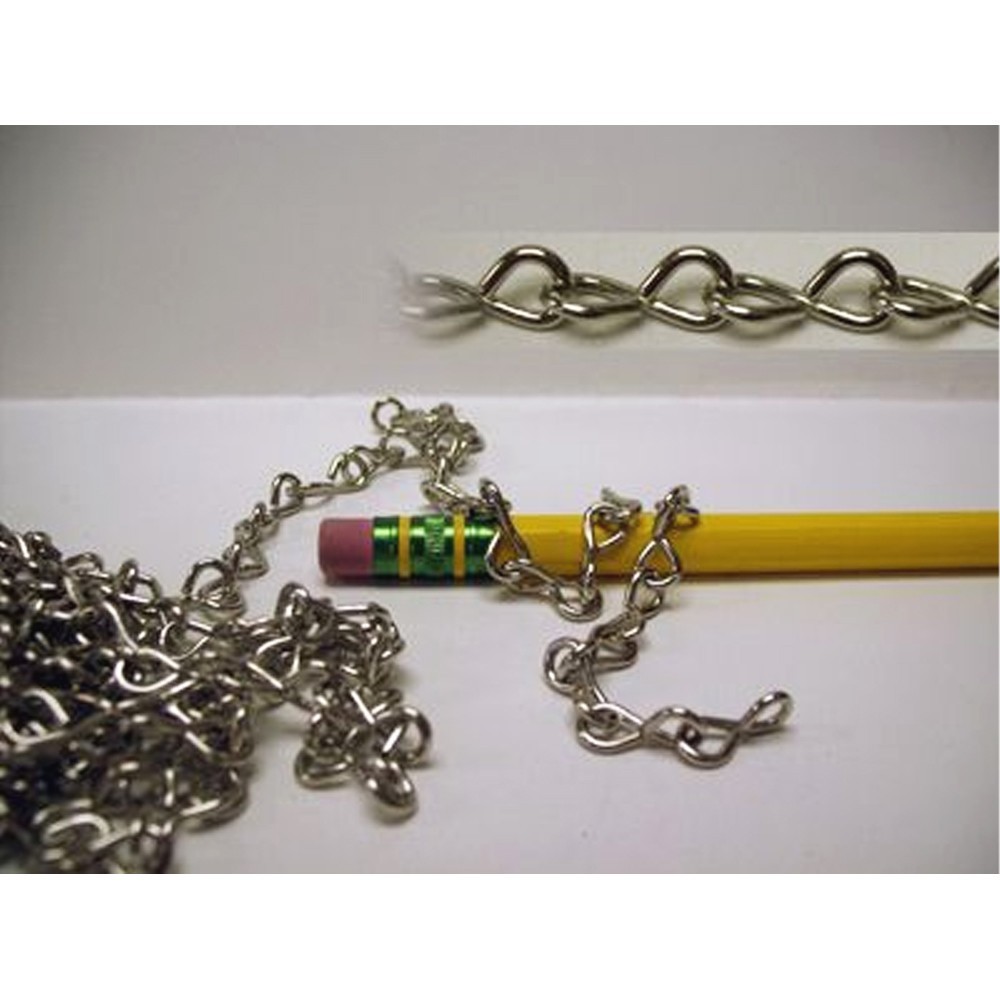 18 Gauge Jack Chain Silver 10'Hank
