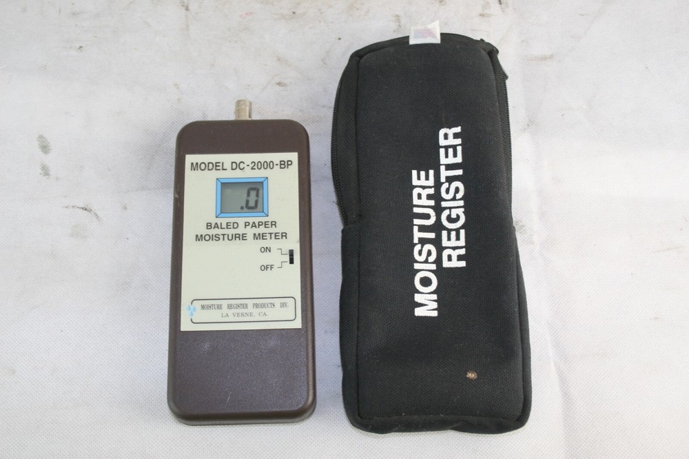 Baled Paper Moisture Meter Model DC-2000-BP