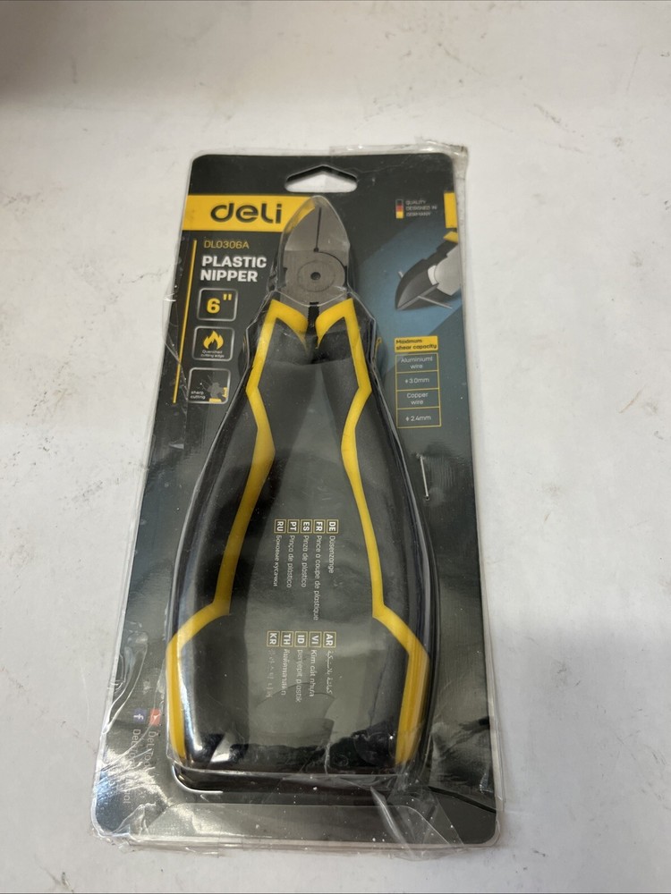 Deli Plastic Nipper  6”