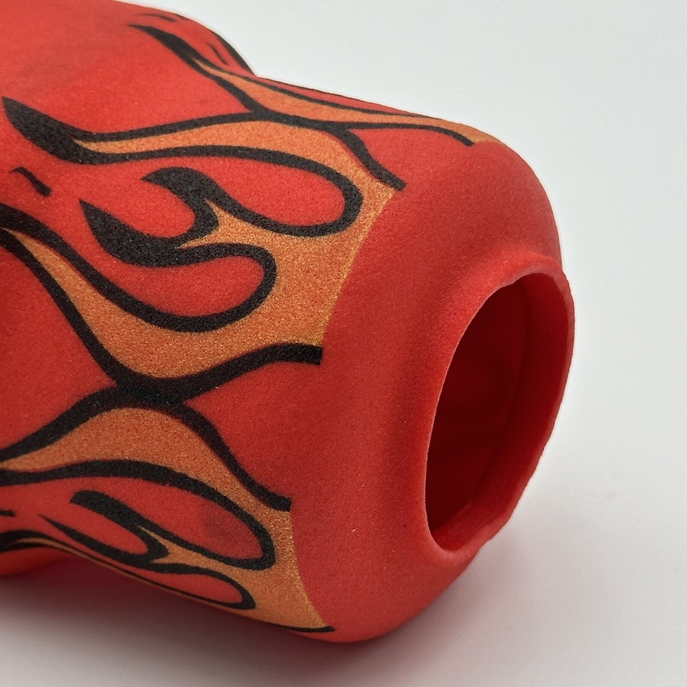 1355-XLBR Aircat Nitrocat Red Flame Boot