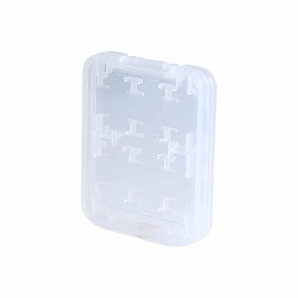 1 PC Protector Holder Micro Box For SD SDHC TF MS Memory Card Storage Case N7I5