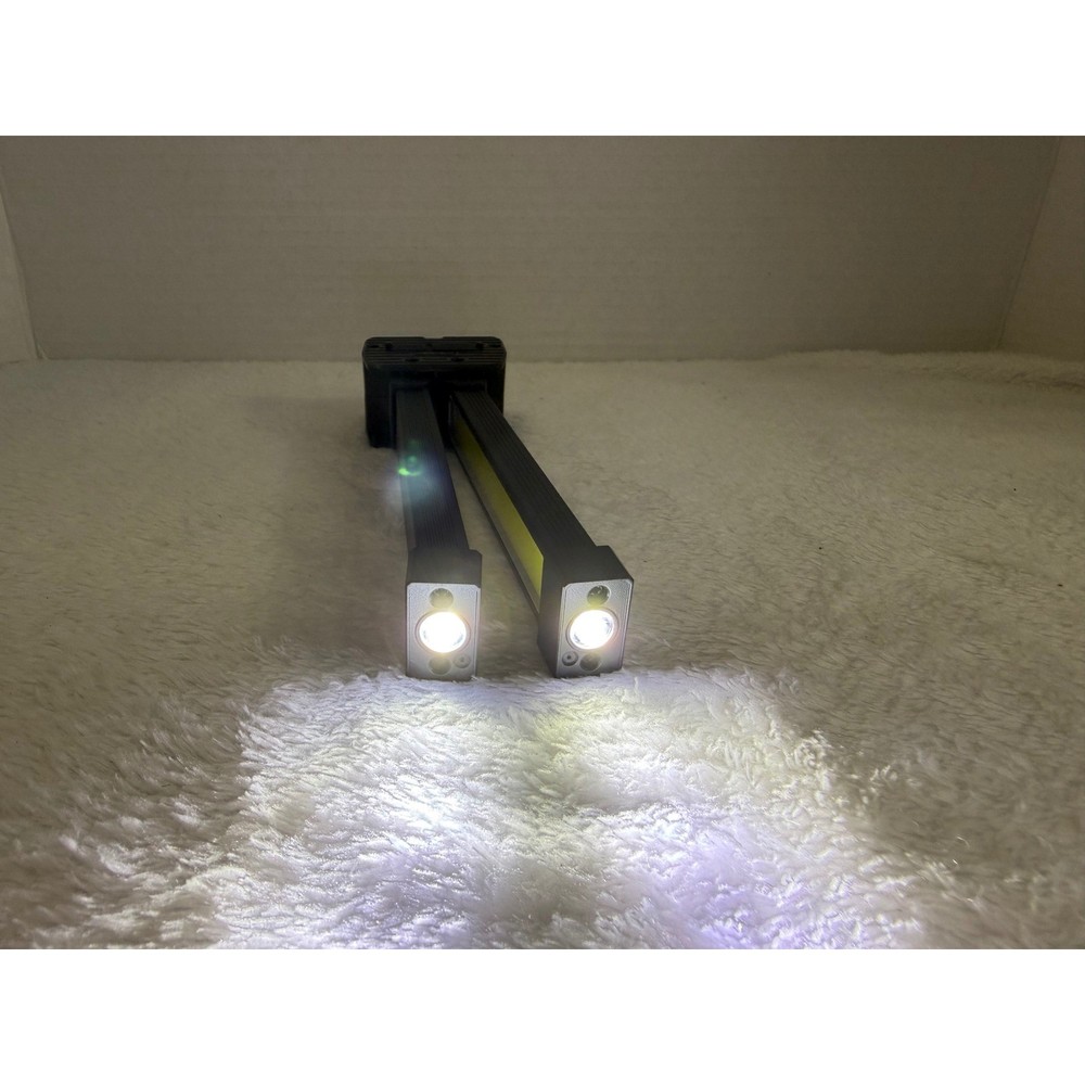 YETHKE A55 LED Multifunctional Work Light Flashlight Red Light USB Charging