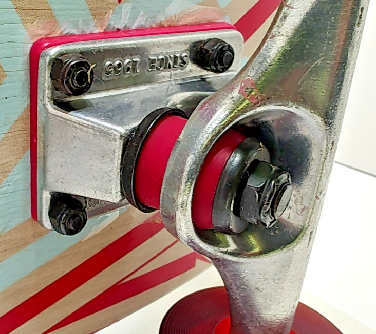 1999 KRYPTONICS 19" Stubby Cruiser Skateboard Board w/ Handle