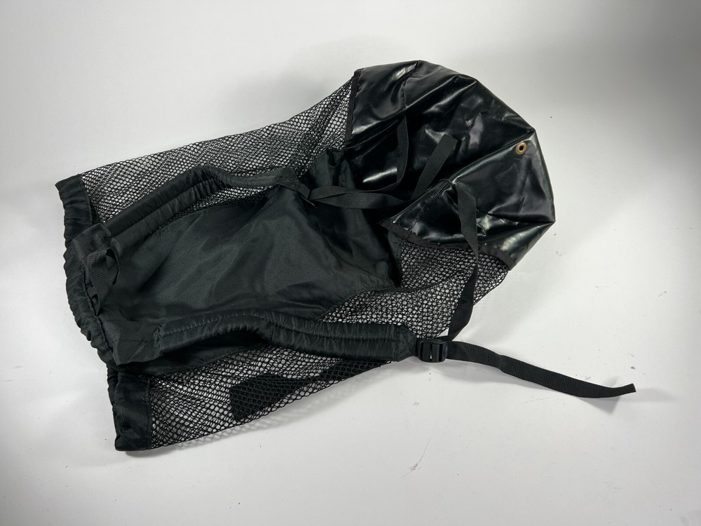 Stahlsac Bonaire Mesh Backpack - PVC Bottom - Black