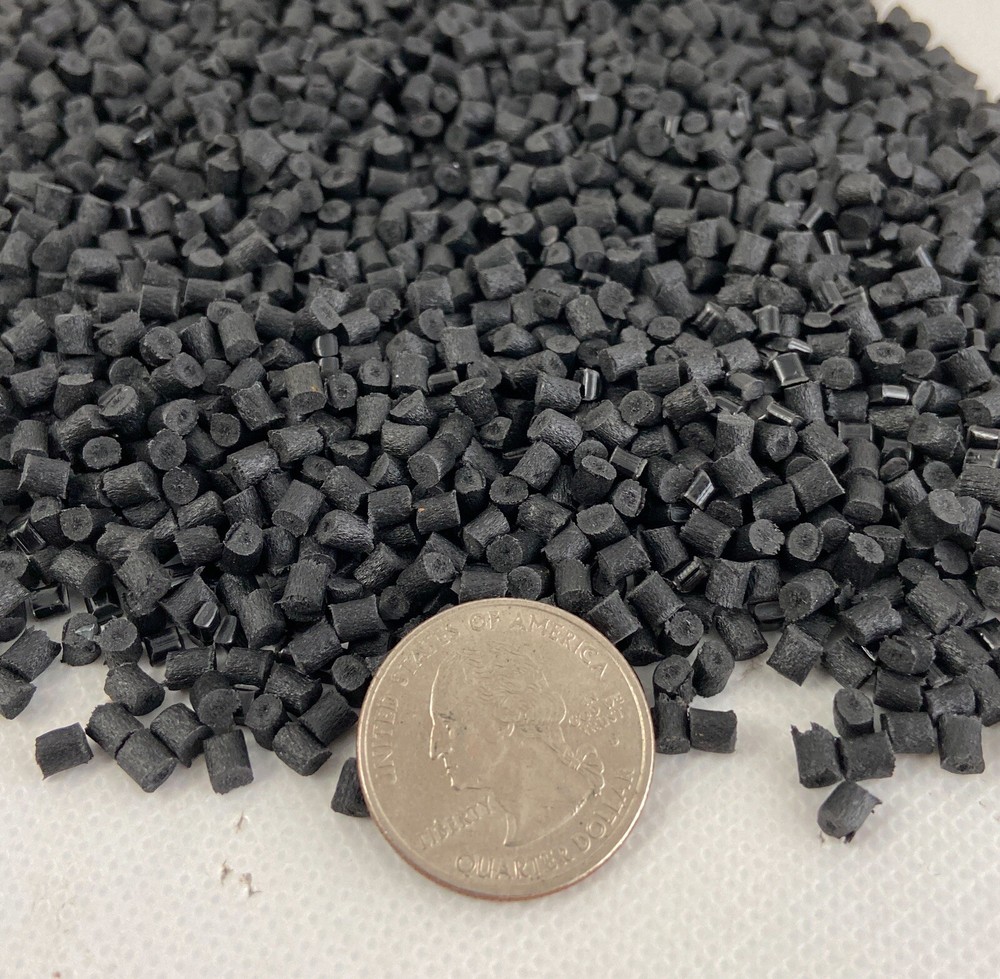🌟(1 Lb) Black Polyphenylene Sulfide PPS Pellets For Injection Molding