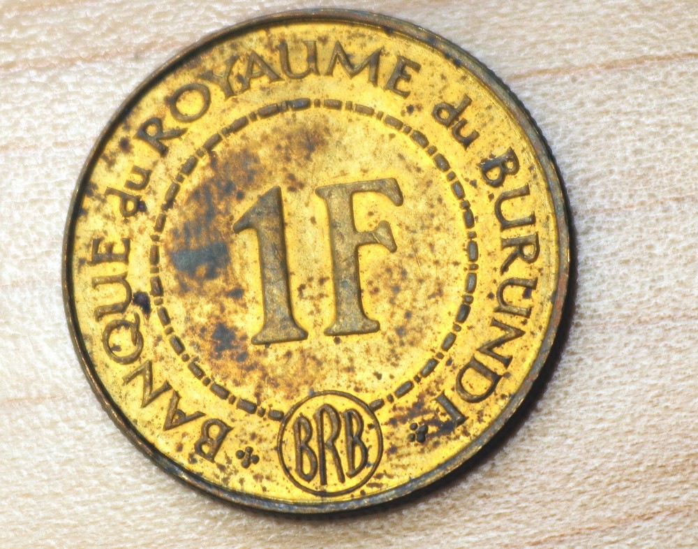 1965 Burundi 1 Franc