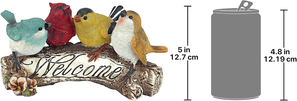 Birdy Welcome Statue