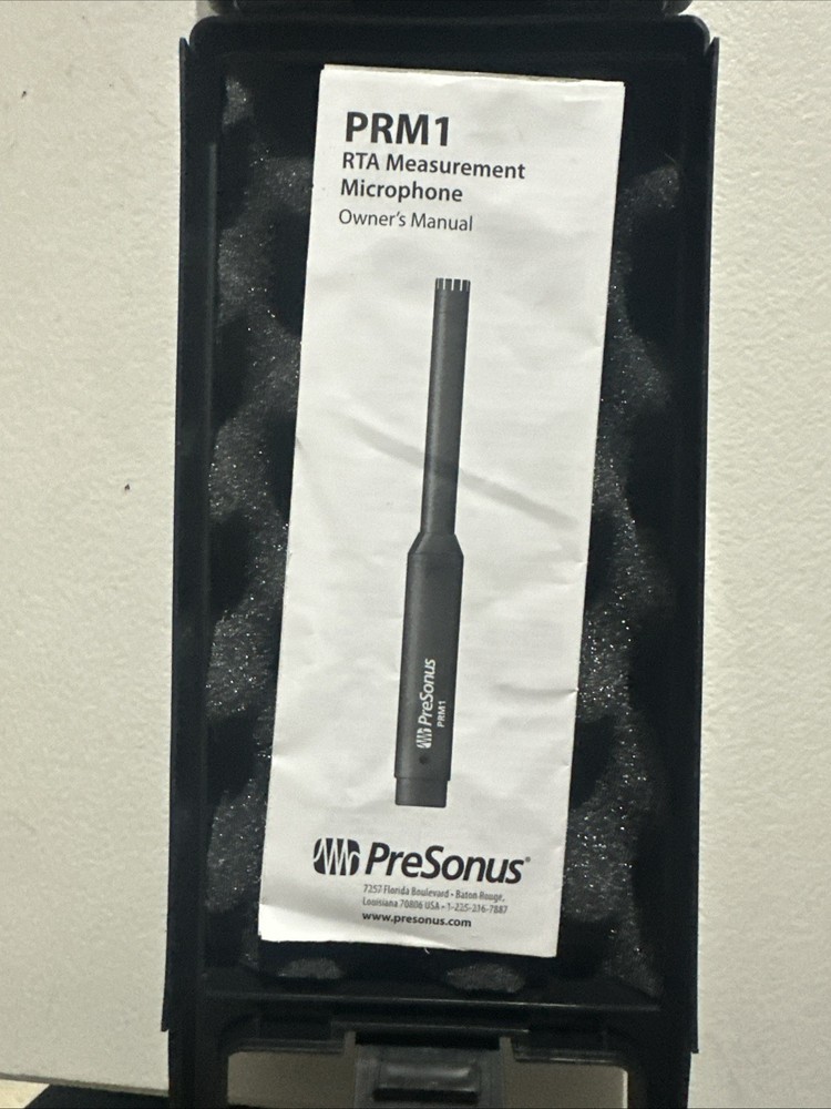 PreSonus PRM-1 Precision Reference Microphone