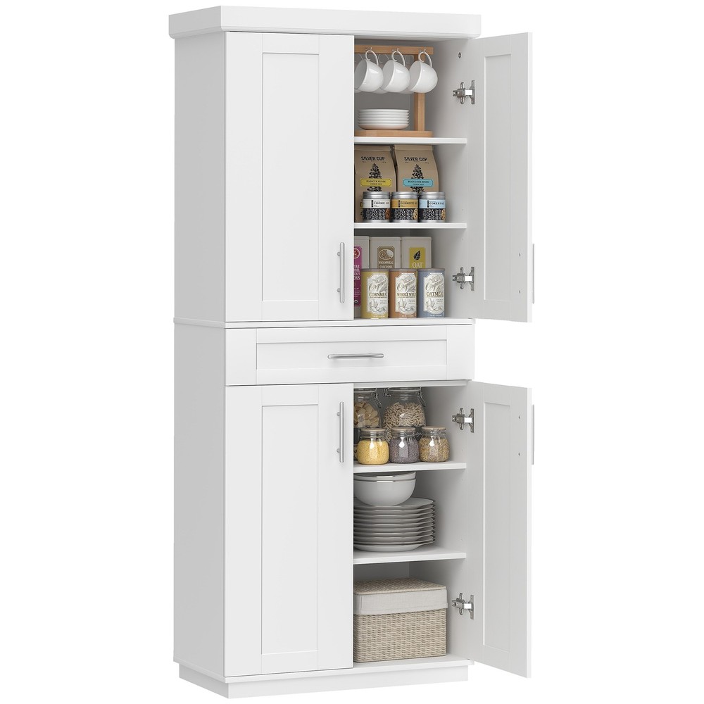 Modern Storage Organizer with Bar Tabletop and Center Console