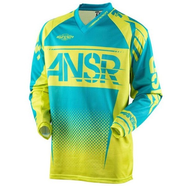 ANSWER - SYNCRON AIR JERSEY YELLOW/BLUE SIZE XS