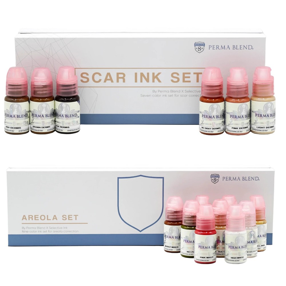 PERMABLEND Mandy Sauler Perma Blend Microblading Permanent Makeup Pigment Kit