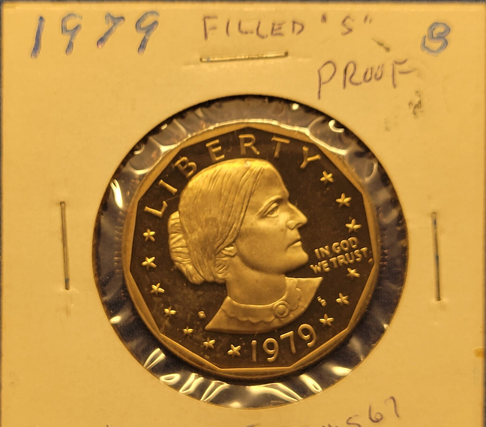 1979P Anthony Dollar Nice Hi MS UNC Proof Graded Fairly #B