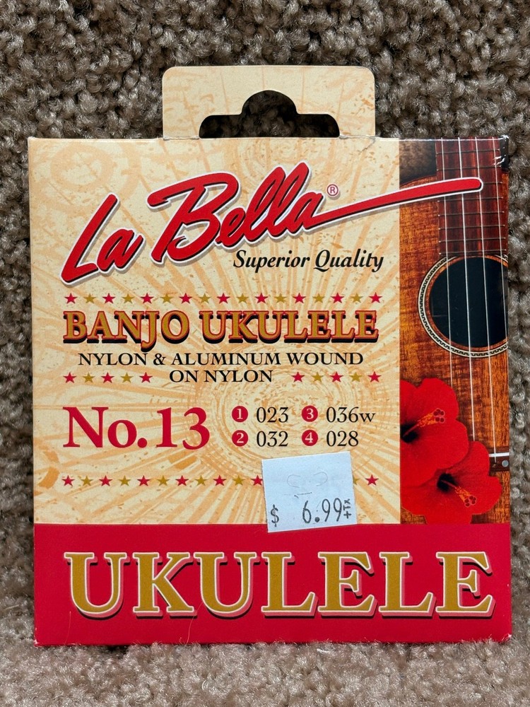 La Bella No. 13 Banjo Ukulele Strings