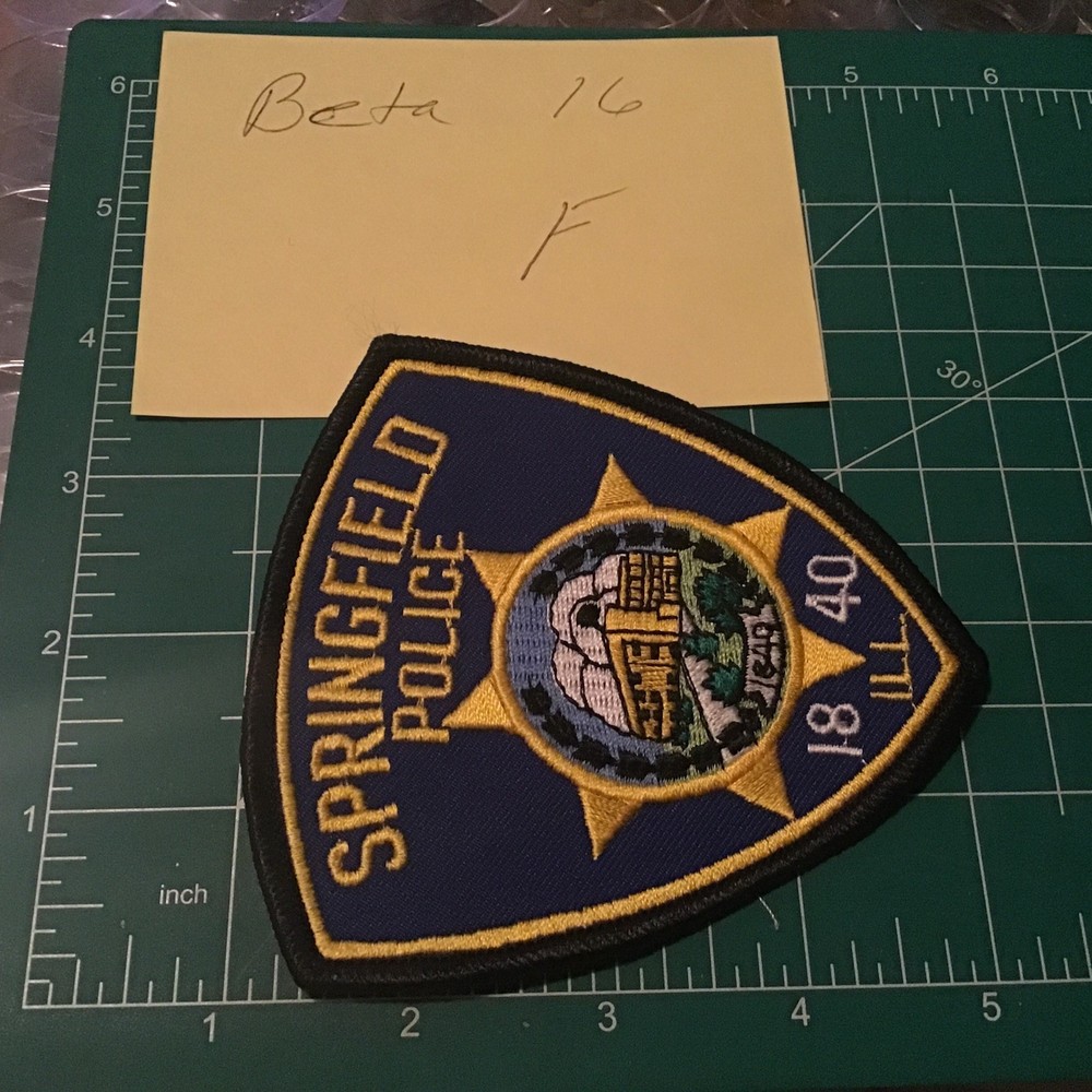 Springfield IL Police Patch