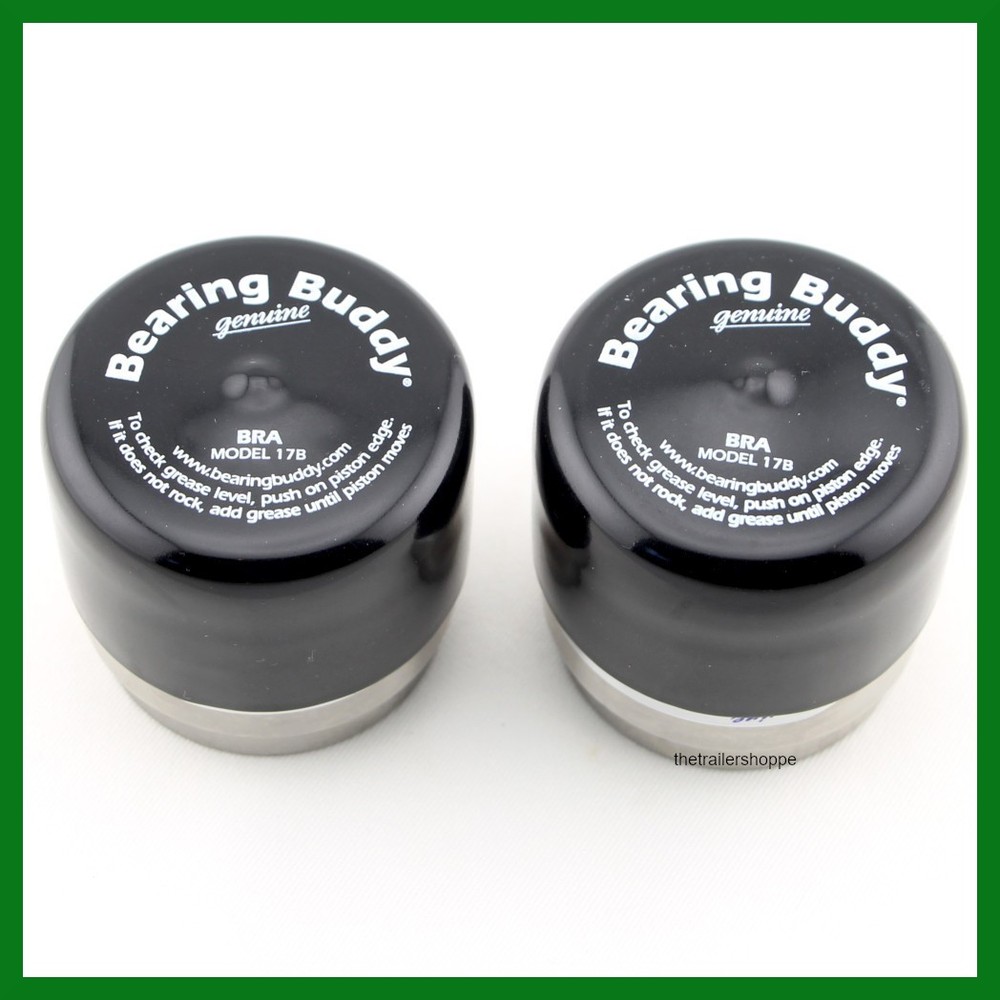 Trailer Bearing Buddy Protector Dust Cover Cap 1.98" O.D. 1 Pair -Set of Two