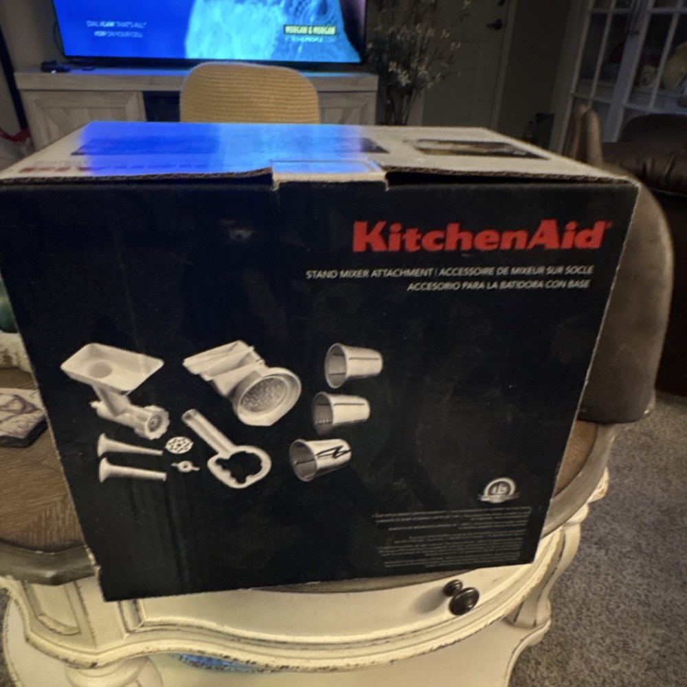 KitchenAid Stand Mixer Attachment White for Countertop Mixer