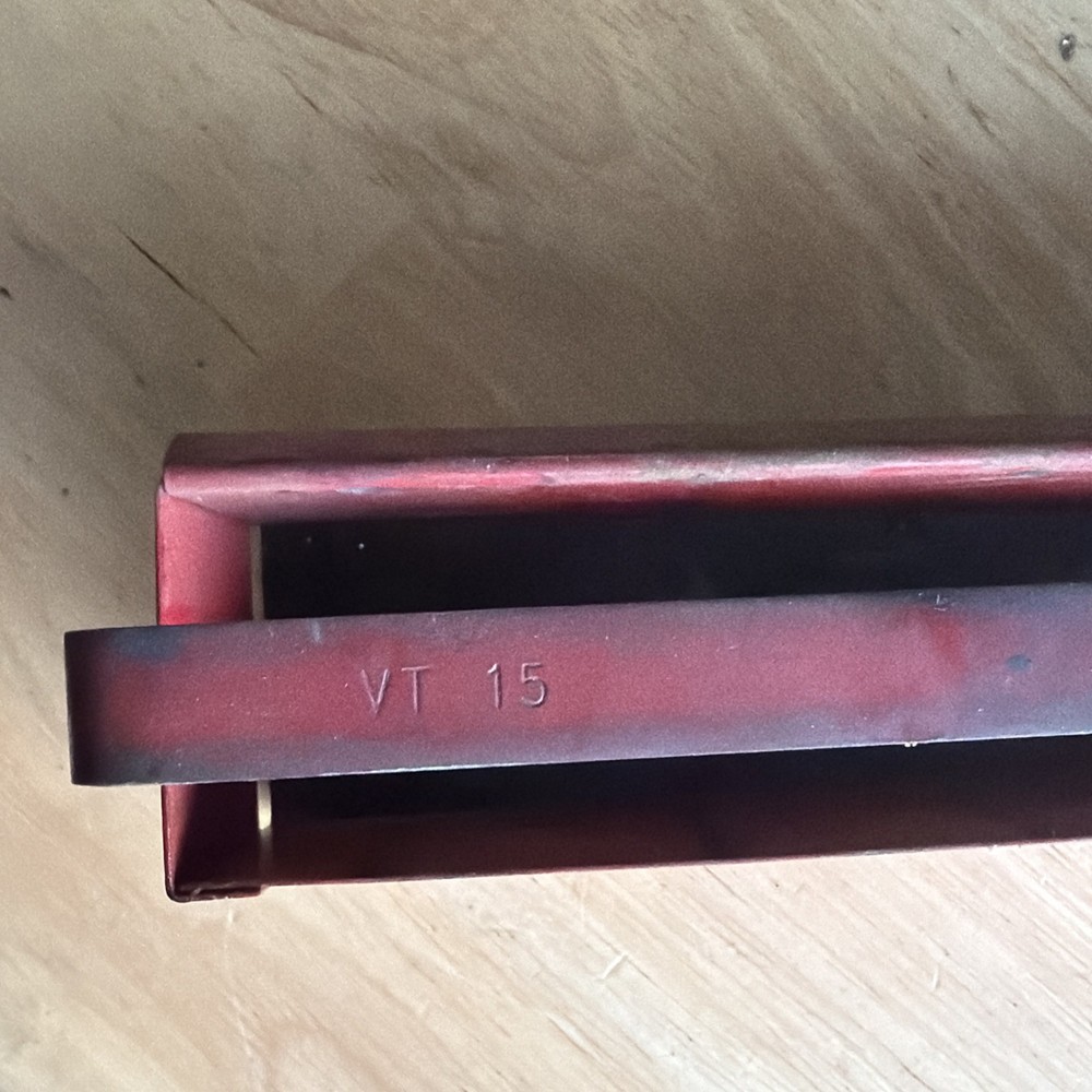 Mac Tools 13.5" Deep Socket Tray Holder Organizer with Handle Red VT15