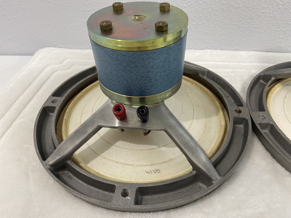 Pair HARTLEY - LUTH 220 MSG Pull Range ALNICO 10inch Speakers