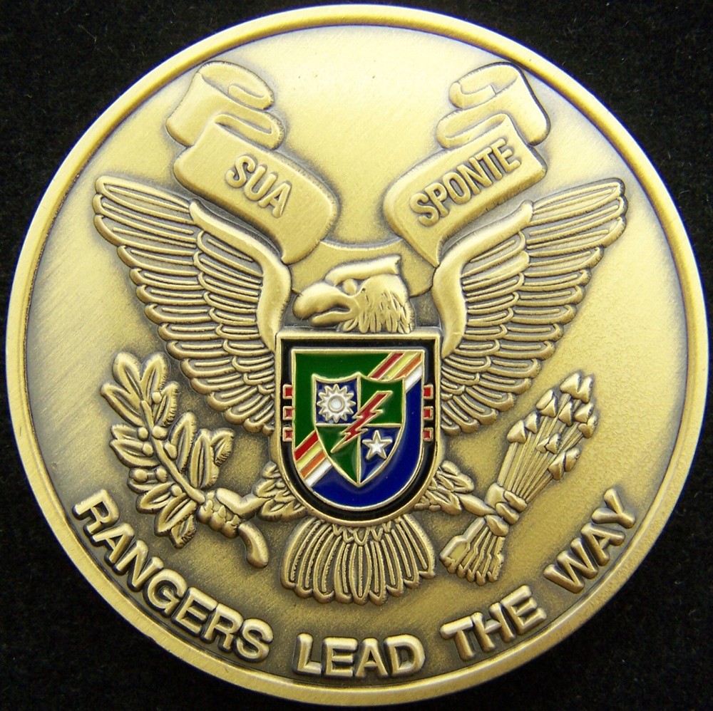 3rd Battalion 75th Ranger Regiment Challenge Coin