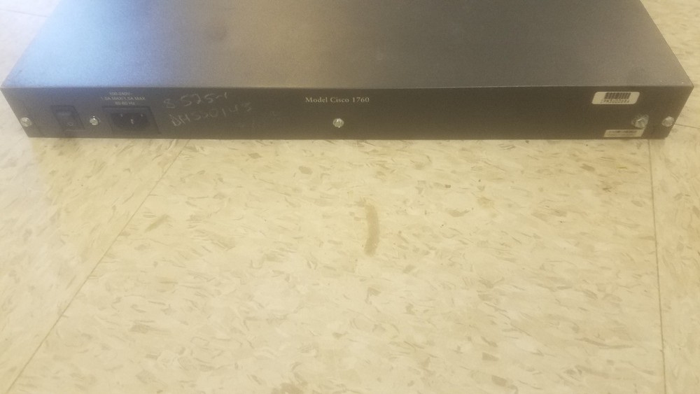 Cisco Systems 1760 Cisco 1700 Series Modular Access Network Router Switch