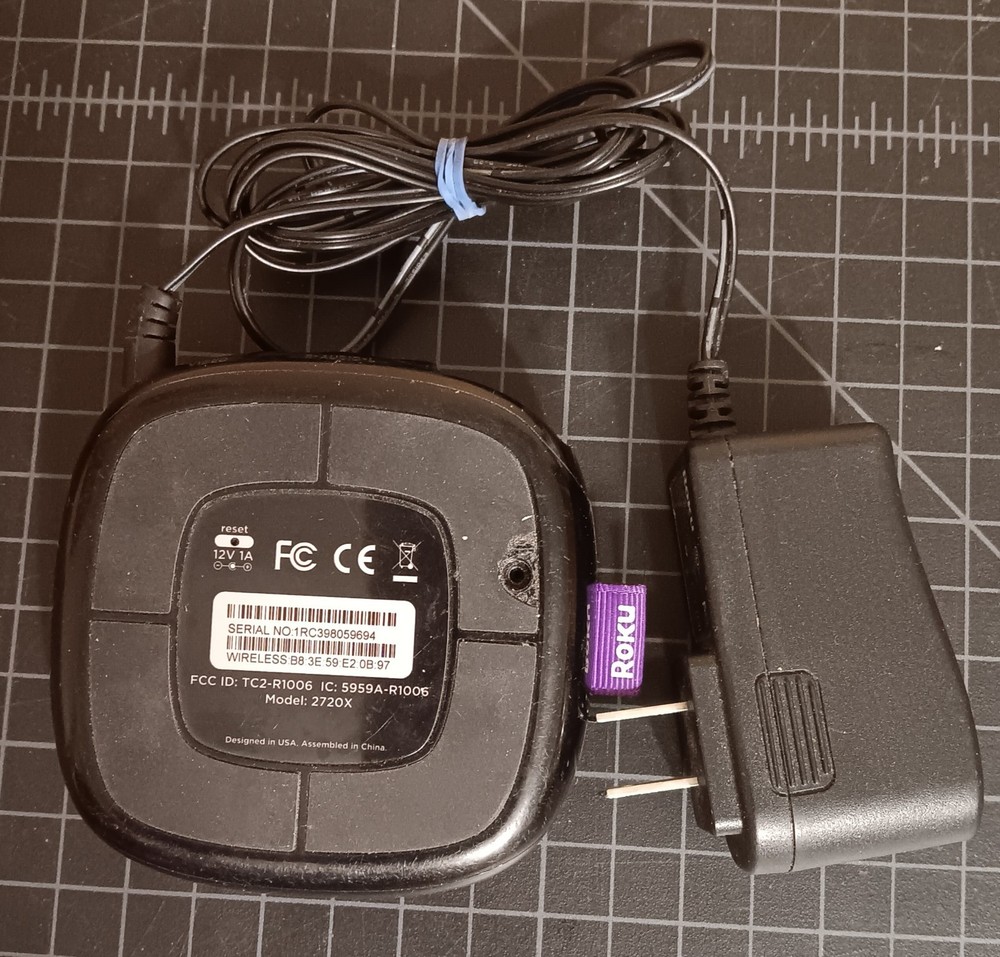 Roku 2 (3rd Generation) Media Streamer 2720X - Black