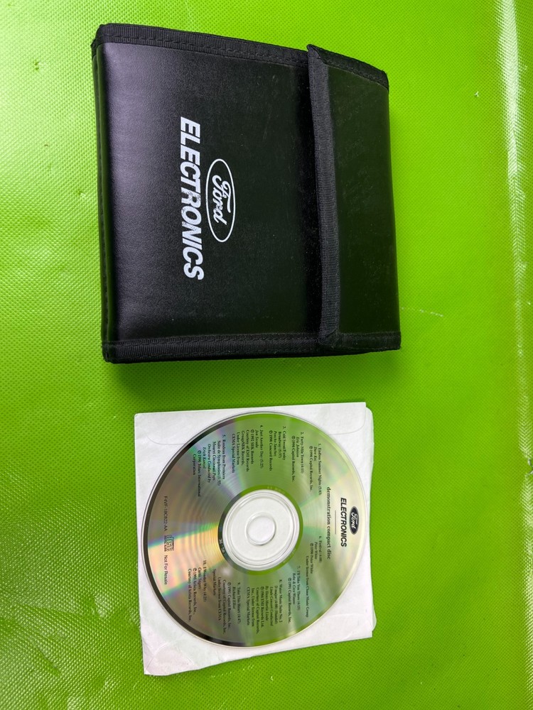 Ford Electronics Demonstration Compact Disc and media case