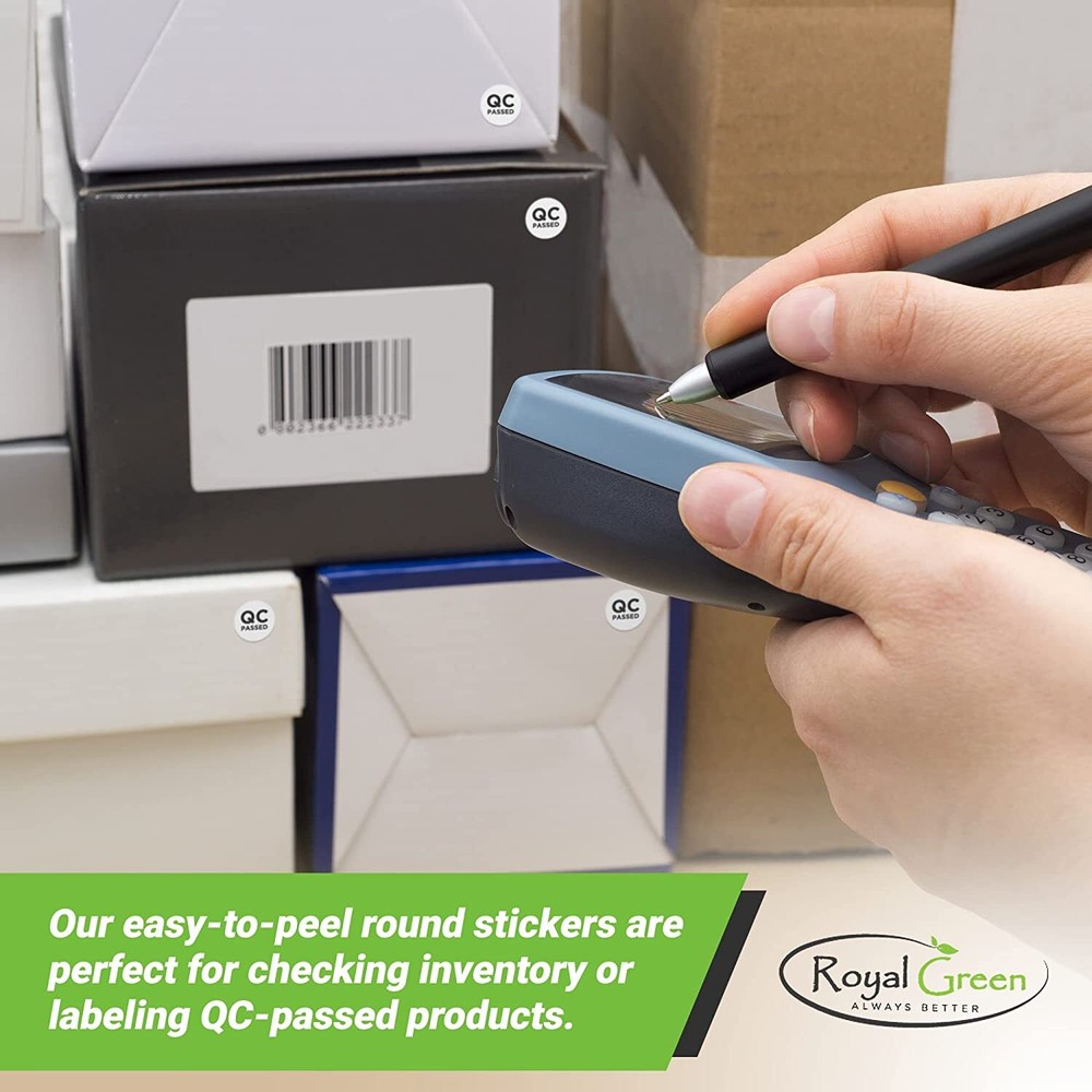 Color Stickers 13mm Color Coding Dot Labels 1/2" Round Inventory Code Sheets