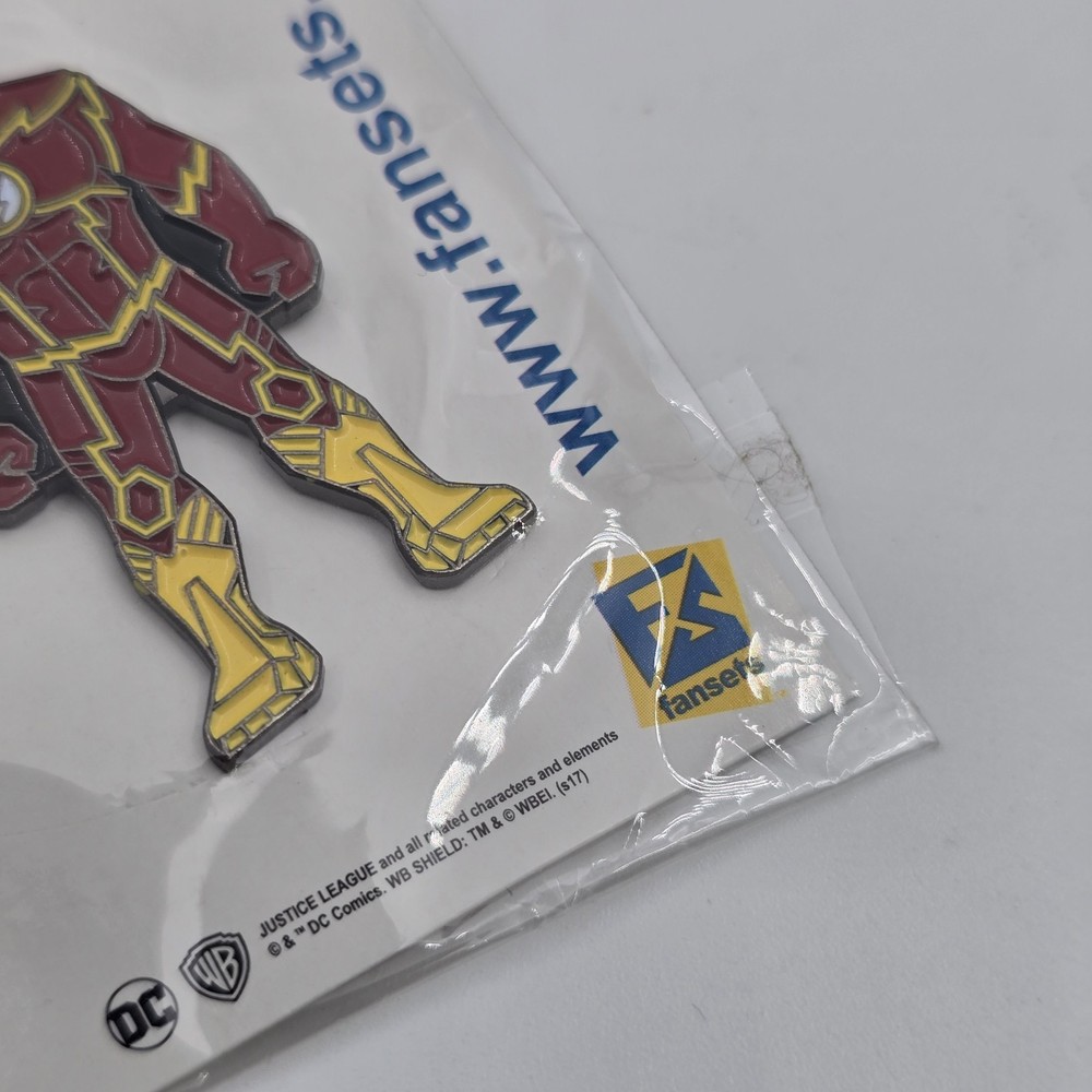 SDCC 2017 Comic Con - DC Flash Enamel Pin by Fansets - New