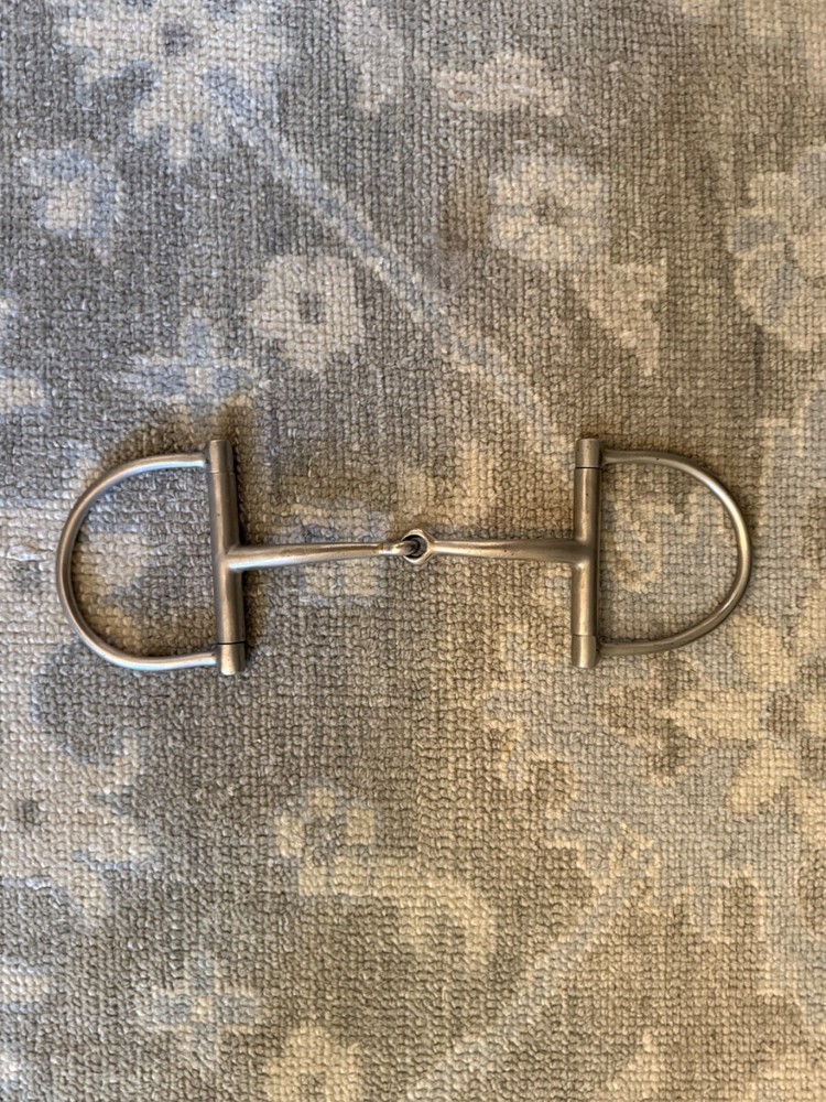 Snaffle Bit D-ring - Smooth 6 in.