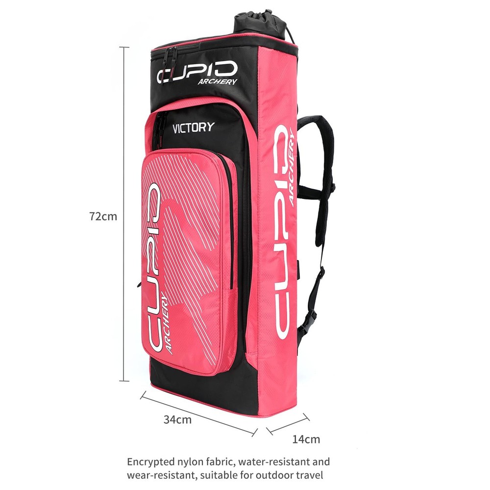 LWANO Archery Backpack Takedown Recurve Bow Case, Protective Foam Padding Bow Ba