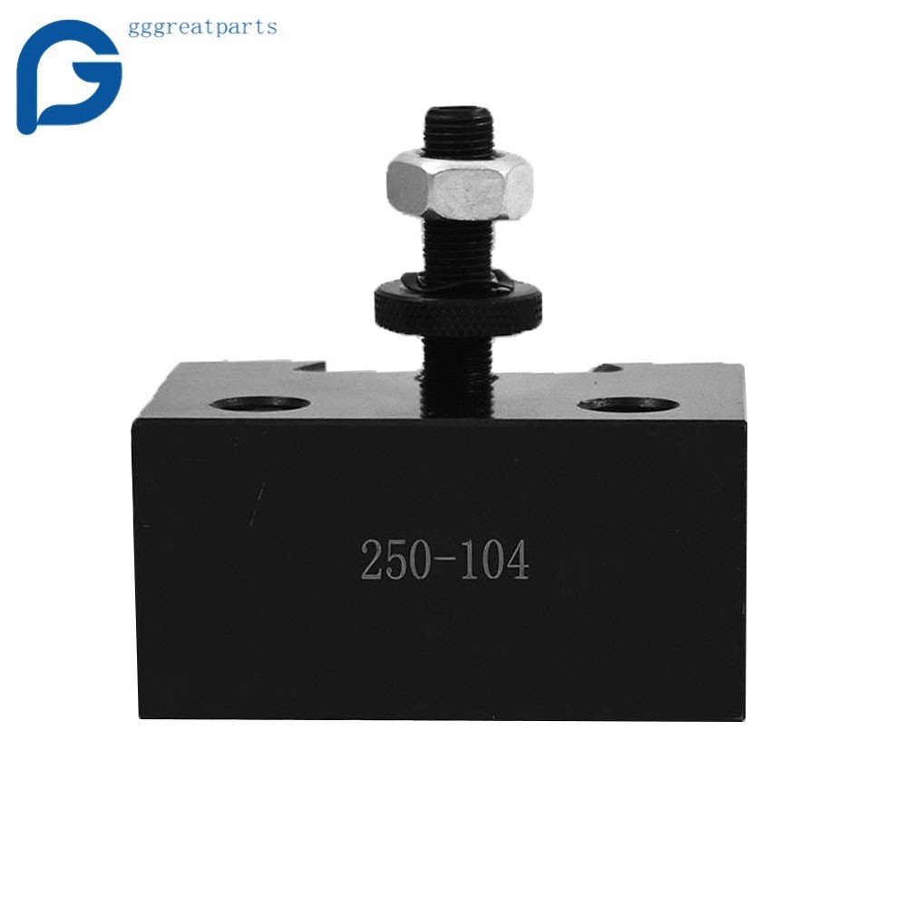 AXA 250-100 Set Piston Type Quick Change Tool Post Holder For Lathe 6-12"