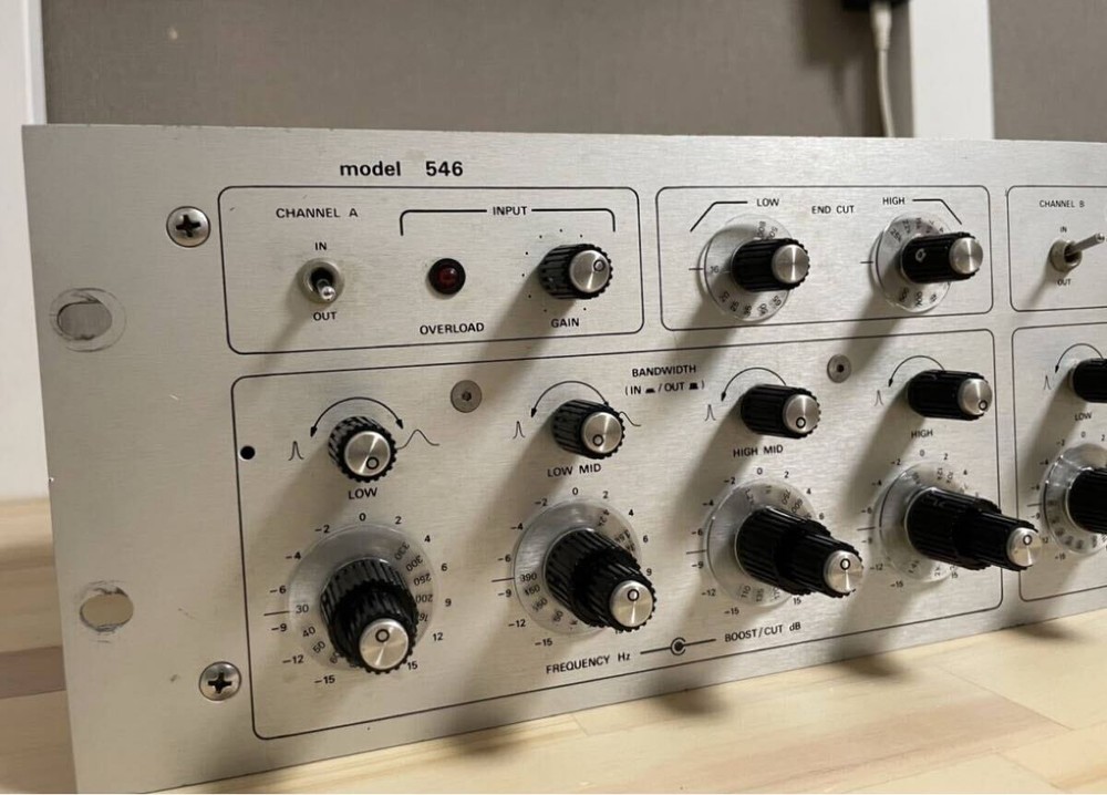 UREI 546 Dual Parametric Equalizer