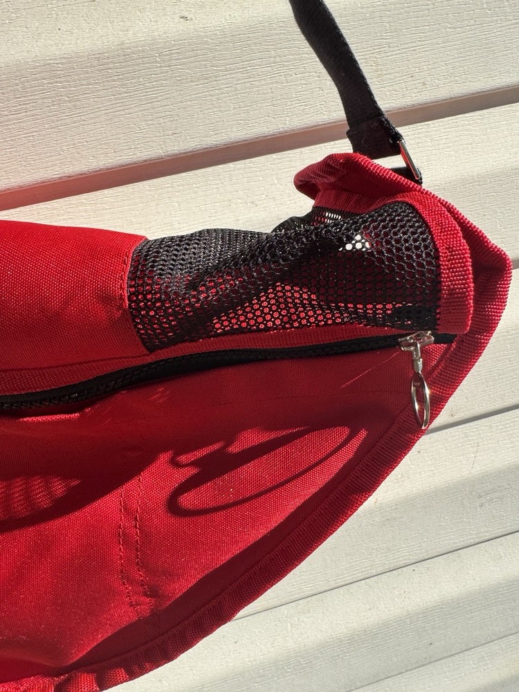 Fundle Pet Sling Bag Carrier RED Size Small