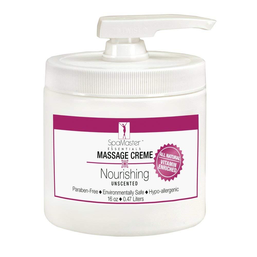 Spamaster Unscented 16 Oz Massage Cream