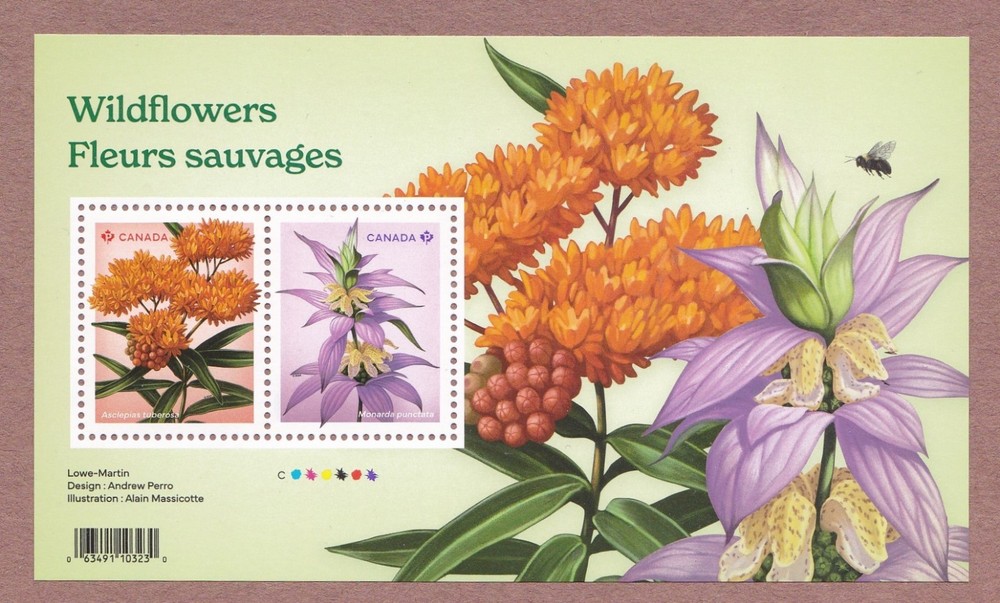 CANADA #3413 MNH WILDFLOWERS