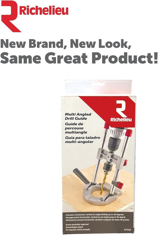 Portable Multi-Angled Drill Guide Attachment: Achieve Perfect Drilling Precision